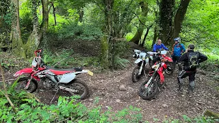 Wye Valley Welsh side TRF green lanes ride out