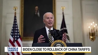 Biden Is Said to Be Close to Rollback Some China Tariffs