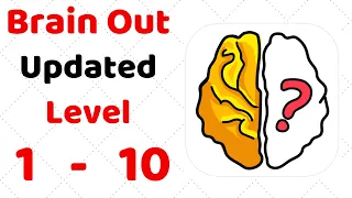 Brain Out Level 1 2 3 4 5 6 7 8 9 10  Walkthrough Solution (Updated)