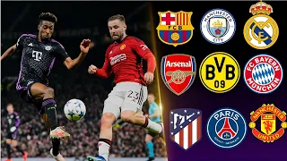 جميع اهداف دوري ابطال اوروبا امس 24/2023 وجنون المعلقين مباريات نار 🔥 4K