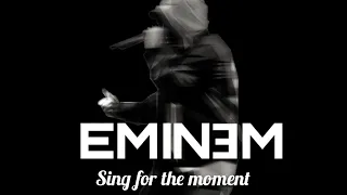 Eminem - Sing for the moment Live Performance