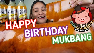 HAPPY BIRTHDAY MUKBANG ni DOLLY | ROASTED PORK By Donclaudio's Lechon House