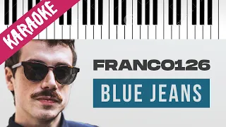 Franco126 feat. Calcutta | Blue Jeans // Piano Karaoke con Testo