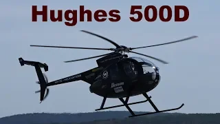 Hughes 500D, giant scale jet turbine RC helicopter, 2018