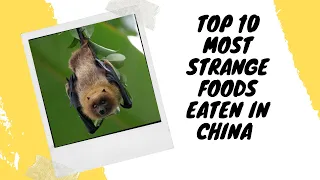 10 Weird Foods Eaten in China