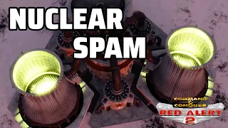 Red Alert 2 | The Nuclear Spam (7 vs 1)