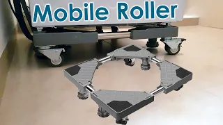 Adjustable Mobile Roller for Washing Machine, Dryer, Refrigerator...