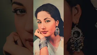 Meena Kumari Bollywood Old Actres 🥰🤩🥳 Lovely Actres #old #actress #bollywood #ytshort