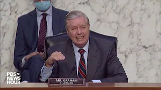 WATCH: Sen. Lindsey Graham questions Supreme Court nominee Amy Coney Barrett