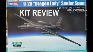 1/48 HobbyBoss U-2R "Dragon Lady" Senior Span Kit Review