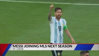 Major soccer player Lionel Messi joins MLS, fans are excited