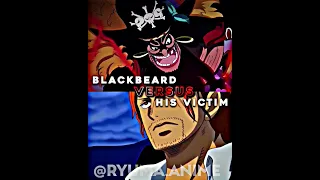 Shanks vs Blackbeard