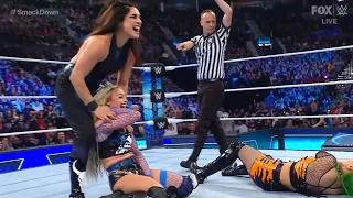 Liv Morgan & Raquel Rodriguez vs Natalya & Shotzi - WWE SmackDown 4/7/2023