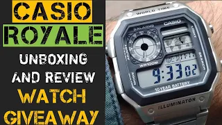 Casio Royale | World's Most Value For Money Watch | AE1200-WHD | 5000 Subscribers Giveaway 🔥