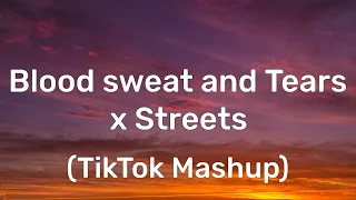 BTS & Doja cat - Blood sweat and Tears x Streets (tiktok, sped up) [Lyrics]