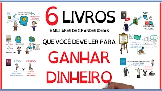 COMO FICAR RICO? Aprenda com esses 6 LIVROS | SejaUmaPessoaMelhor