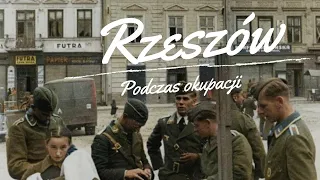 Rzeszów podczas II Wojny Światowej (fot. koloryzowane)