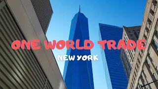 One World Trade New York Drone 4K