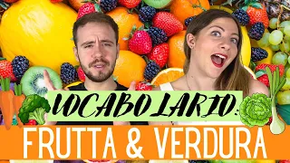 Vocabulary of FRUITS and VEGETABLES in Italian (+ Idiomatic Expressions) 🍎 🍌 🥦