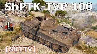 World of Tanks ShPTK-TVP 100 - 10 Kills 7,7K Damage | Rare Player