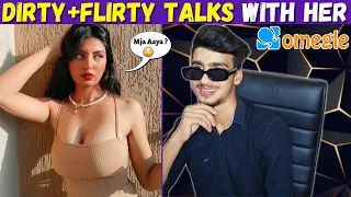 DIRTY+FLIRTY TALKS 😂 WITH HER ON OMEGLE | SELFMADE VANSH #omegle #omeglefunny #trending