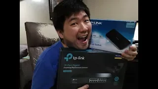 Unboxing my TP Link Switches