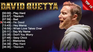 David Guetta Greatest Hits ~ EDM Music ~ Top 10 Hits of All Time