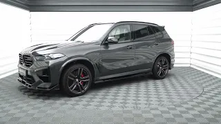 BMW X5 M F95 Facelift | Maxton Design Splitter Set | Presentation #322