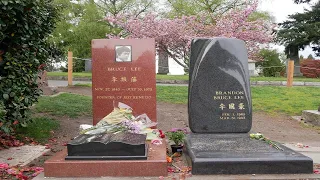 Bruce Lee's Grave Site in Seattle, Washington 2019