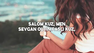 Sitora Farmonova ft. Mirjamol - Bahor-Kuz | Karaoke | Lyrics | Matni | @uzbekradio