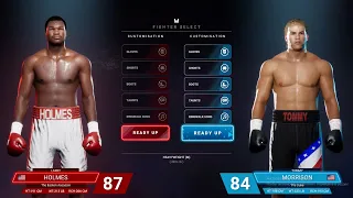 Larry Holmes VS Tommy Morrison|| Undisputed Boxing Game Early Access ESBC