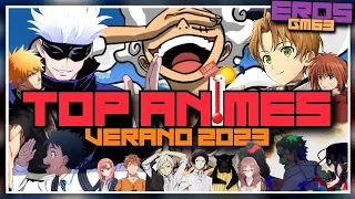 ¡TOP ANIMES TEMPORADA VERANO 2023!