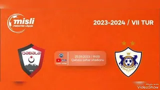 MİSLİ PREMYER LİQASINDA 7TUR QARŞILAŞMASI             QƏBƏLƏ - QARABAĞ 25.09.2023 ABUNƏ OLUN LAYK AT