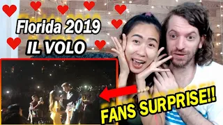 Il Volo - O Sole Mio (FANS SURPRISE!) | Florida 2019 | Reaction Video