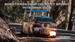 TARGA High Country Sprint 2023 - Mitsubishi Evo X, Pure Sound