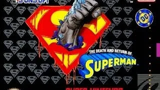 SNES The Death and Return of Superman Video Walkthrough