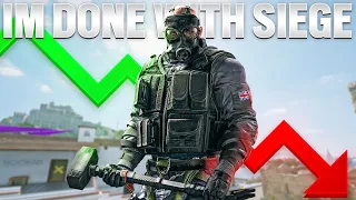 I Quit Rainbow Six Siege...