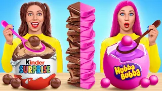 Bubble Gum vs Chocolate Food Challenge | Crazy Challenge by Multi DO Food Challenge