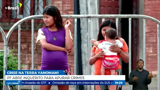 PF abre inquérito para apurar crimes na terra Yanomami