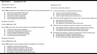 Joanna's psychology study | IELTS LISTENING TEST | SECTION-3