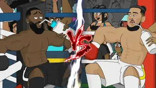 Cassper Nyovest vs AKA Boxing Match [Full Fight Animated Parody] | Mzansi's Got Magic