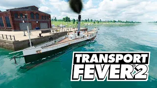 Transport Fever 2 - Прибыльные корабли! #11