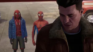 Peter And Miles Vs Sandman With The Classic And SportsWear Suit - Spider-Man 2