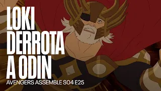 Loki derrota a Odin y a Thor | Avengers Assemble