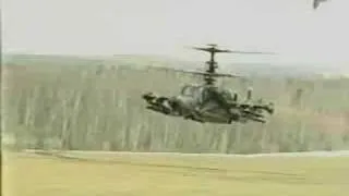 Российский боевой вертолет КА-50 "Черная акула"