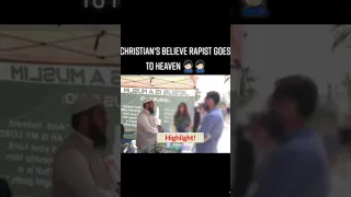 Christians believe a RAPIST will go to heaven if he’s a Christian #islam #quran #bible #christian