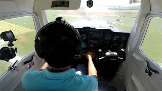 Solo Flight on c152 from LEJR Jerez de LA Frontera, Spain