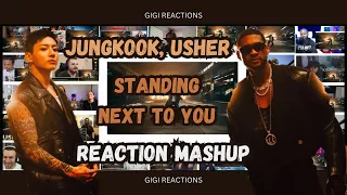 Jung Kook, Usher ‘Standing Next to You - Usher Remix’ Official Performance Video | Reaction Mashup