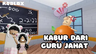 KABUR DARI GURU JAHAT!! TEAM SCHOOL ESCAPE | OBBY ROBLOX