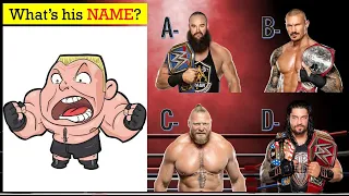 WWE QUIZ - Can You Guess WWE Wrestlers By Their Draw - Level 2 [Lower Than 99% Stop Watching WWE]